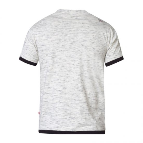 D555 Merlin T-shirt Grey - Majice Kratkih Rukava - Muške Majice Kratkih Rukava Veliki Brojevi