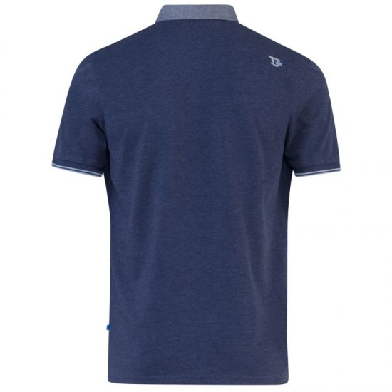D555 Brent Polo Denim Blue - Polo majice - Muške Polo Majice Veliki Brojevi