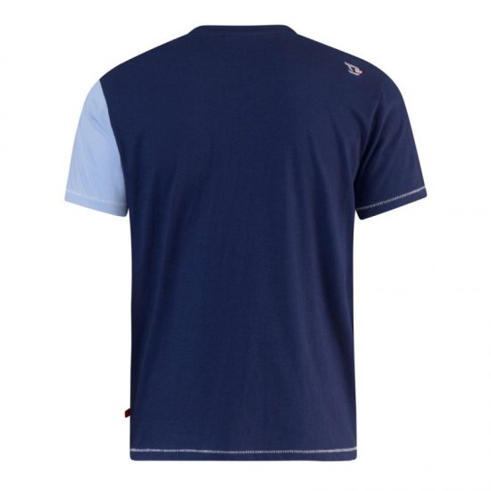 D555 Crawford Cut & Sew T-shirt - Majice Kratkih Rukava - Muške Majice Kratkih Rukava Veliki Brojevi 