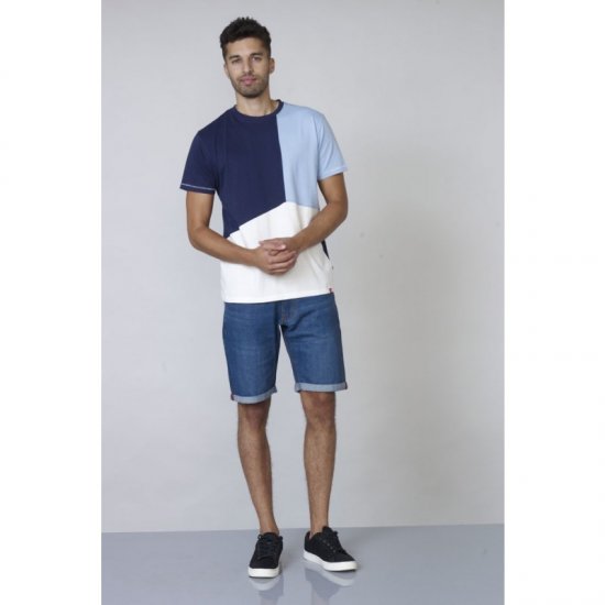 D555 Crawford Cut & Sew T-shirt - Majice Kratkih Rukava - Muške Majice Kratkih Rukava Veliki Brojevi 