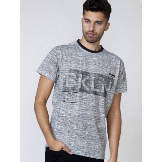 D555 NewYork Brooklyn T-shirt Black - Majice Kratkih Rukava - Muške Majice Kratkih Rukava Veliki Brojevi 