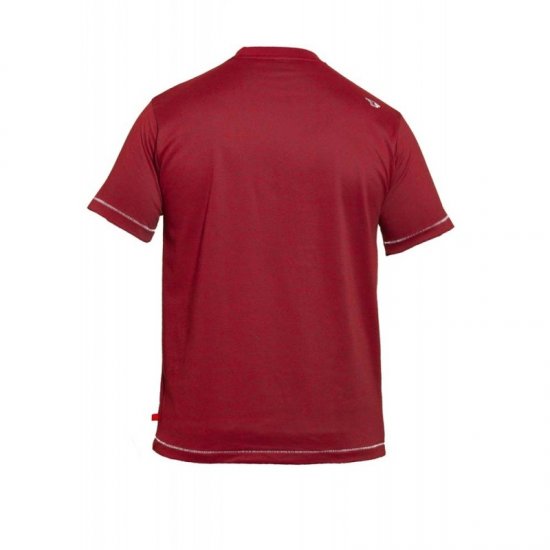 D555 Tempa T-shirt Red - Majice Kratkih Rukava - Muške Majice Kratkih Rukava Veliki Brojevi 