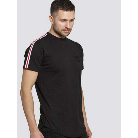 D555 Anderson Couture T-shirt Black - Majice Kratkih Rukava - Muške Majice Kratkih Rukava Veliki Brojevi 