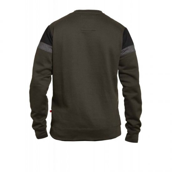 D555 Clermont Sweatshirt Khaki - Puloveri & dukserice - Muške Puloveri & dukserice veliki brojevi