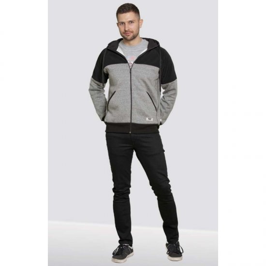 D555 Banbury Hoodie Black - Puloveri & dukserice - Muške Puloveri & dukserice veliki brojevi