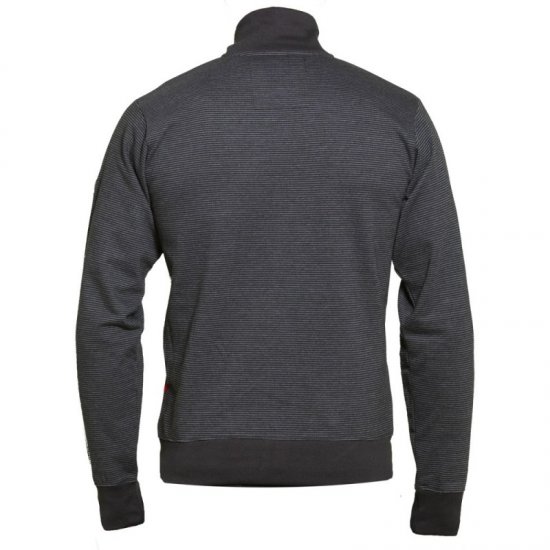 D555 Buxton Full Zip Sweatshirt Black - Puloveri & dukserice - Muške Puloveri & dukserice veliki brojevi