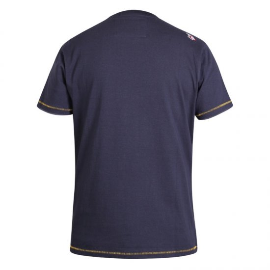 D555 Slater T-shirt Navy - Majice Kratkih Rukava - Muške Majice Kratkih Rukava Veliki Brojevi 
