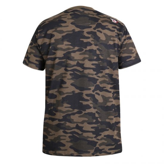 D555 Thompson T-shirt Jungle Camo - Majice Kratkih Rukava - Muške Majice Kratkih Rukava Veliki Brojevi 