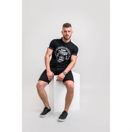 D555 Walton T-shirt Black - Majice Kratkih Rukava - Muške Majice Kratkih Rukava Veliki Brojevi 