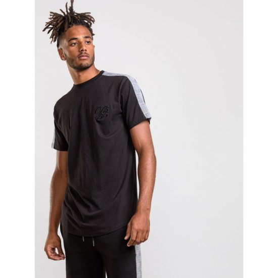 D555 Diaz T-shirt Black - Majice Kratkih Rukava - Muške Majice Kratkih Rukava Veliki Brojevi 