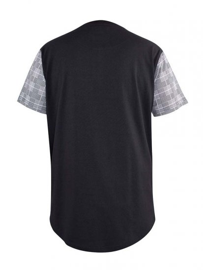 D555 Vista Couture Cut And Sew Curved Hem T-Shirt - Majice Kratkih Rukava - Muške Majice Kratkih Rukava Veliki Brojevi