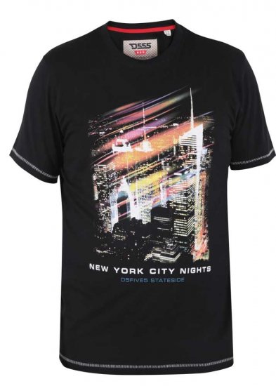 D555 Cambrone Printed T-Shirt - Majice Kratkih Rukava - Muške Majice Kratkih Rukava Veliki Brojevi 