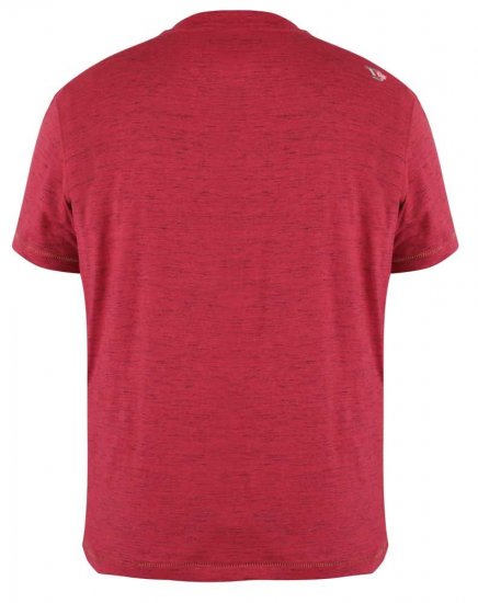 D555 Lettaford Printed T-shirt - Majice Kratkih Rukava - Muške Majice Kratkih Rukava Veliki Brojevi 