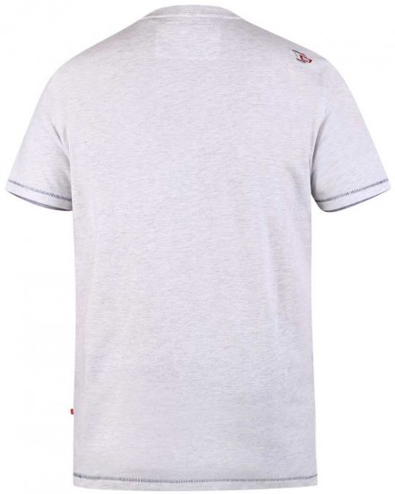 D555 LANGDON Printed T-Shirt - Majice Kratkih Rukava - Muške Majice Kratkih Rukava Veliki Brojevi 