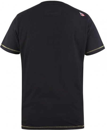D555 WINGMORE Printed T-Shirt - Majice Kratkih Rukava - Muške Majice Kratkih Rukava Veliki Brojevi 