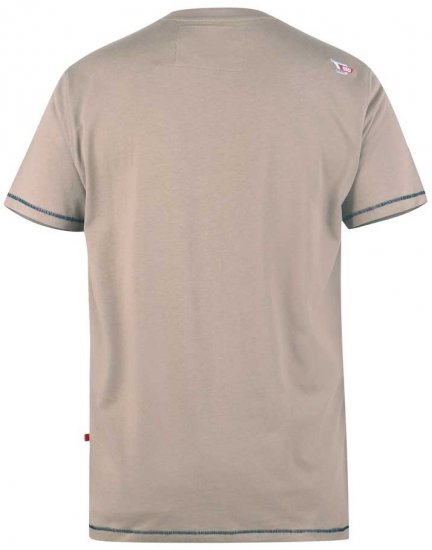 D555 RAMSGATE Printed T-Shirt - Majice Kratkih Rukava - Muške Majice Kratkih Rukava Veliki Brojevi 