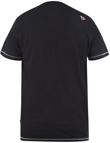 D555 ROCHESTER Printed T-Shirt - Majice Kratkih Rukava - Muške Majice Kratkih Rukava Veliki Brojevi 