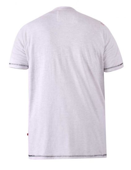 D555 LOUGHTON Old School Car T-Shirt - Majice Kratkih Rukava - Muške Majice Kratkih Rukava Veliki Brojevi 