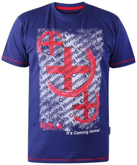 D555 GOAL Coming Home Football T-Shirt - Majice Kratkih Rukava - Muške Majice Kratkih Rukava Veliki Brojevi 