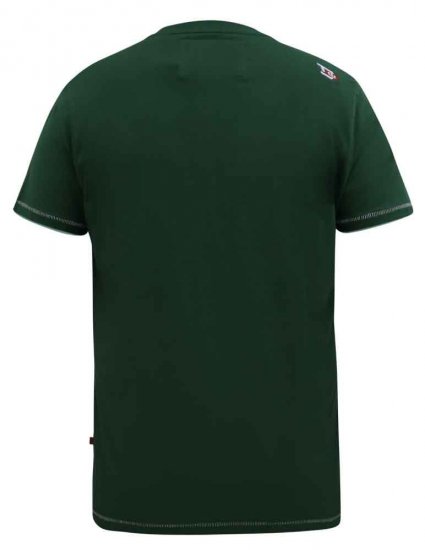 D555 Parnwell California Athletics Printed T-Shirt - Majice Kratkih Rukava - Muške Majice Kratkih Rukava Veliki Brojevi 