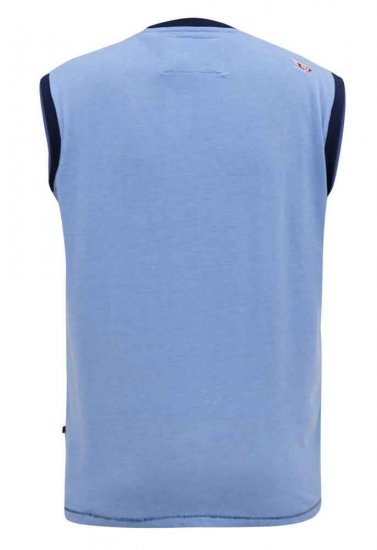 D555 Bretton Surf Board Printed Sleeveless T-Shirt - Majice Kratkih Rukava - Muške Majice Kratkih Rukava Veliki Brojevi 