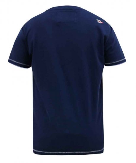 D555 Bronte All American Guitar Printed T-Shirt - Majice Kratkih Rukava - Muške Majice Kratkih Rukava Veliki Brojevi 