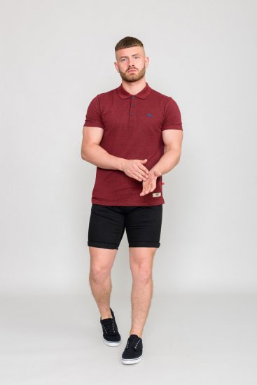D555 WINCHESTER Red Polo Shirt - Polo majice - Muške Polo Majice Veliki Brojevi
