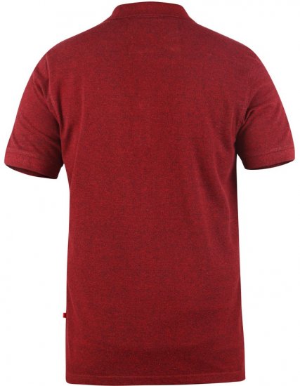 D555 WINCHESTER Red Polo Shirt - Polo majice - Muške Polo Majice Veliki Brojevi