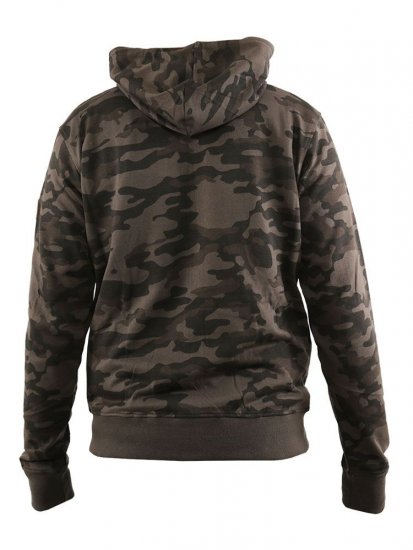 D555 Antonio Camo Printed Zip Through Hoody - Puloveri & dukserice - Muške Puloveri & dukserice veliki brojevi