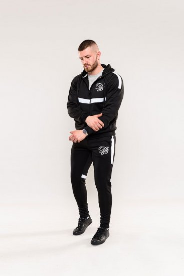 D555 Bristol Couture Zip Through Hoody Black - Puloveri & dukserice - Muške Puloveri & dukserice veliki brojevi