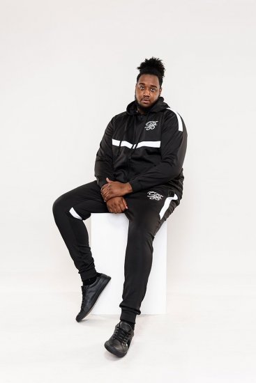 D555 Bristol Couture Zip Through Hoody Black - Puloveri & dukserice - Muške Puloveri & dukserice veliki brojevi