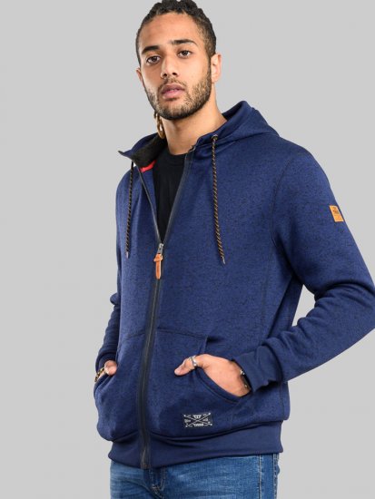 D555 Callington Hoodie With Sherpa Lining - Puloveri & dukserice - Muške Puloveri & dukserice veliki brojevi