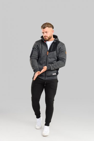 D555 Crofton Hoodie With Sherpa Lining - Puloveri & dukserice - Muške Puloveri & dukserice veliki brojevi