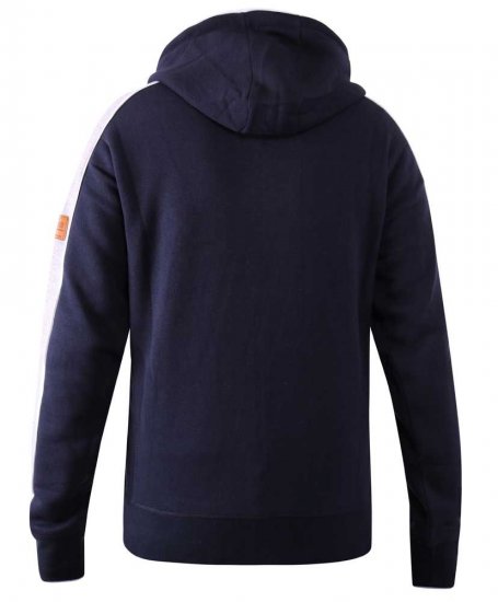 D555 Eaton Full Zip Hoodie Navy - Puloveri & dukserice - Muške Puloveri & dukserice veliki brojevi
