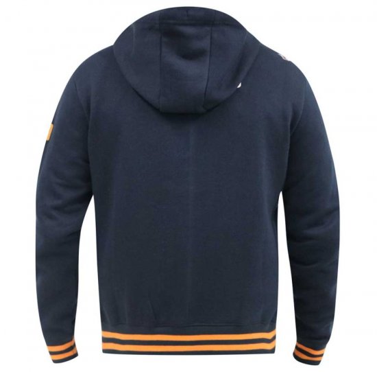 D555 Flanders Full Zip Hoody With Chest Print - Puloveri & dukserice - Muške Puloveri & dukserice veliki brojevi