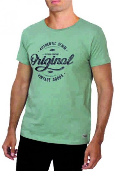 Forestal 701238E T-shirt Green - Majice Kratkih Rukava - Muške Majice Kratkih Rukava Veliki Brojevi 