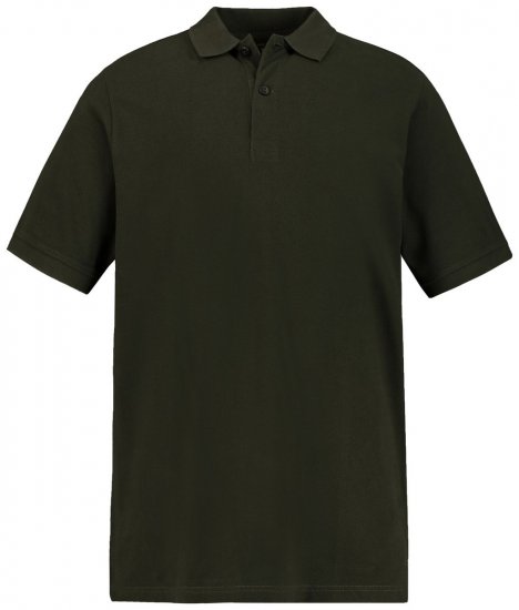 JP1880 702560 Polo majica Tamno maslinasta - Polo majice - Muške Polo Majice Veliki Brojevi