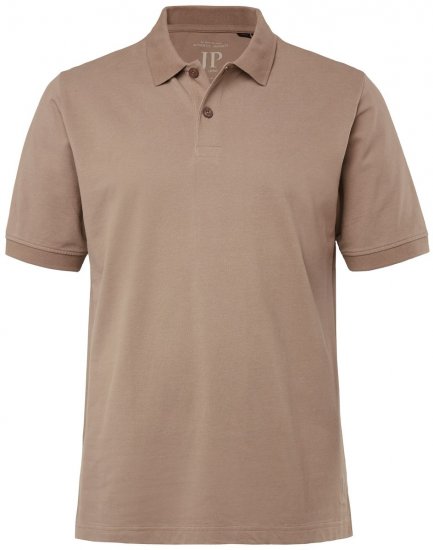 JP1880 702560 Polo majica Sivosmeđa - Polo majice - Muške Polo Majice Veliki Brojevi