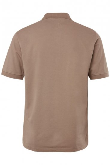 JP1880 702560 Polo majica Sivosmeđa - Polo majice - Muške Polo Majice Veliki Brojevi