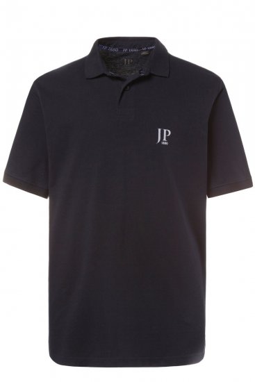 JP1880 704317 Polo majica 2 komada Crna/Tamnoplava - Polo majice - Muške Polo Majice Veliki Brojevi