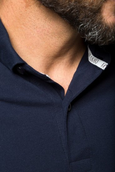 JP1880 704317 Polo majica 2 komada Crna/Tamnoplava - Polo majice - Muške Polo Majice Veliki Brojevi