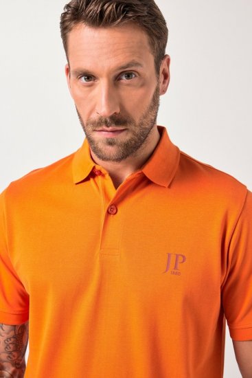 JP1880 Polo Shirts 2-pack Piqué Red Orange - Polo majice - Muške Polo Majice Veliki Brojevi