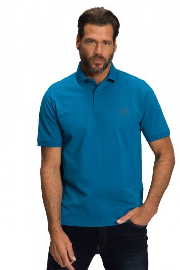 JP1880 704317 Polo majica 2 komada Tirkizno plava/Maslinasta - Polo majice - Muške Polo Majice Veliki Brojevi