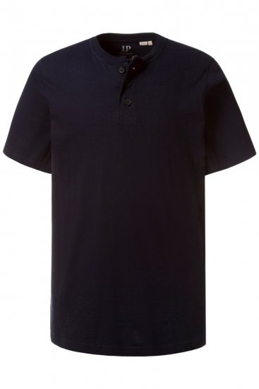 JP1880 708420 Majica Henley 2 komada Tamnoplava - Majice Kratkih Rukava - Muške Majice Kratkih Rukava Veliki Brojevi 