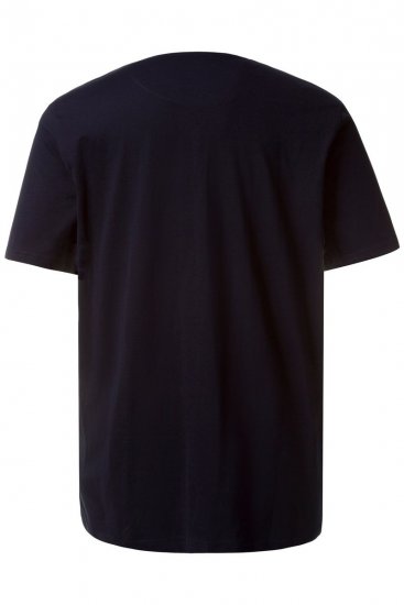 JP1880 708420 Majica Henley 2 komada Tamnoplava - Majice Kratkih Rukava - Muške Majice Kratkih Rukava Veliki Brojevi 