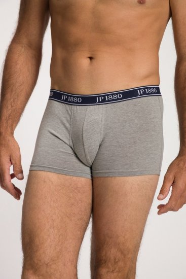 JP1880 Boxershorts Flexnamic 2-Pack Navy/Grey - Donje rublje & kupaće hlače - muške donje rublje veliki brojevi