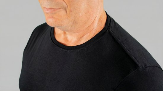 20 Nodi Mezzogiorno Sports T-Shirt Black - Majice Kratkih Rukava - Muške Majice Kratkih Rukava Veliki Brojevi 