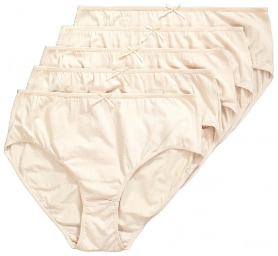 Ulla Popken 710201 Gaćice 5 kom Bež - Gaćice - 
