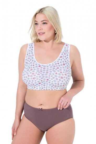 Ulla Popken 710201 Gaćice 5 kom Smeđa - Gaćice - 
