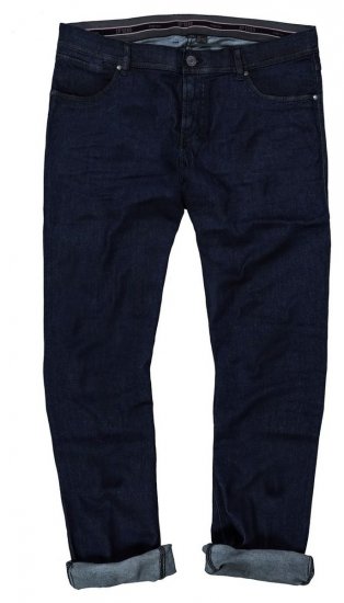 JP1880 Jeans Regular Fit 5-Pocket Dark Blue Denim - Traperice & hlače - Muške Traperice i Hlače Veliki Brojevi